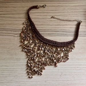 Free People Fringe Choker Necklace